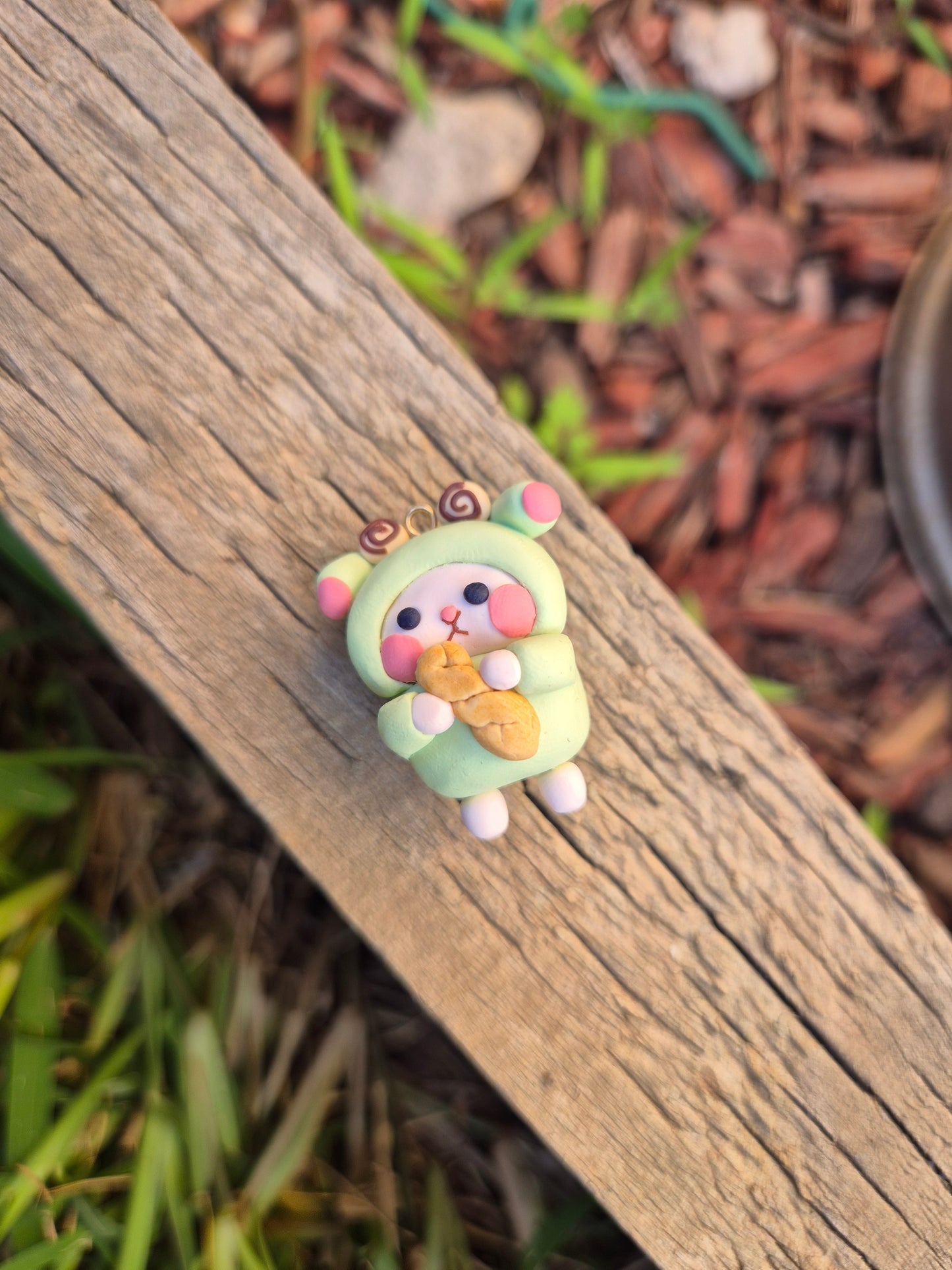 baker cuffle keychain