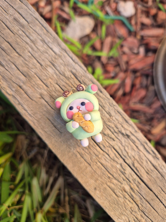 baker cuffle keychain