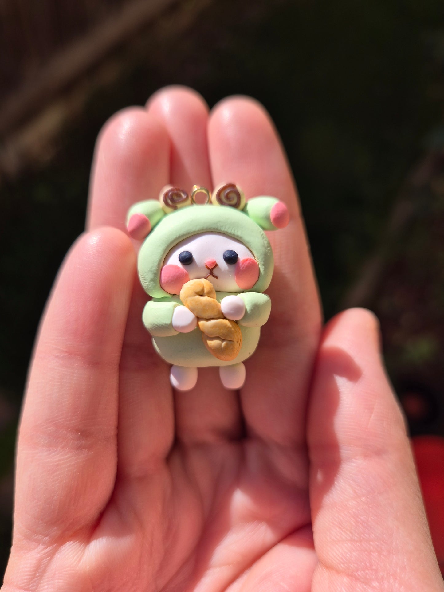 baker cuffle keychain