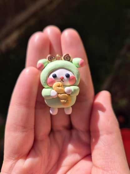 baker cuffle keychain